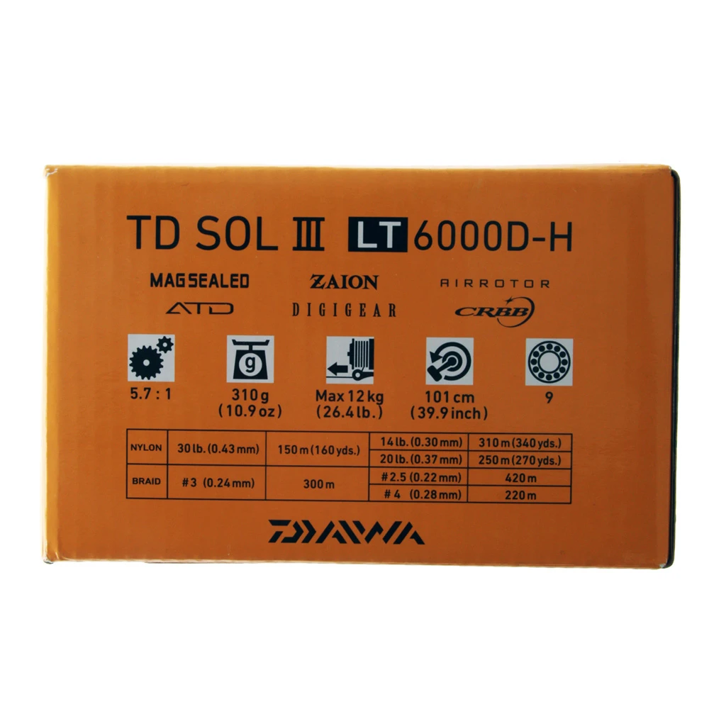Daiwa TD Sol III LT 6000 Spinning Reel 4 Daiwa TD Sol III LT 6000 Spinning Reel - Image 2