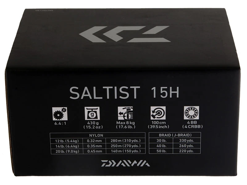 Daiwa Saltist SD 15H Star Drag Overhead Reel 4 Daiwa Saltist SD 15H Star Drag Overhead Reel - Image 2