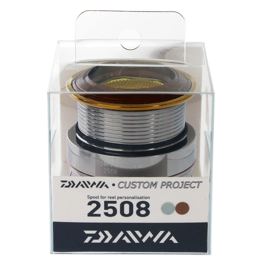 Daiwa Custom Project Air Spool 2508 For 2500 Spinning Reels Silver Copper 7kg 3 Daiwa Custom Project Air Spool 2508 For 2500 Spinning Reels Silver Copper 7kg