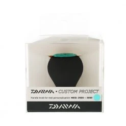 Daiwa Custom Project Medium EVA Reel Handle Knob For 2500-3000 Spinning Reels Turquoise
