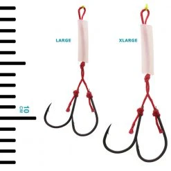 Daiwa Tairabahook Keikou Style Assist Hooks L 7 Daiwa Tairabahook Keikou Style Assist Hooks L -Deals Catch And Reel Store 13131 4 n y 2