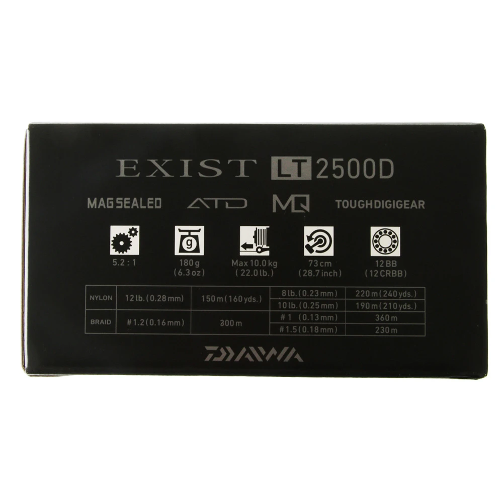 Daiwa Exist LT 2500 Spinning Softbait Reel 4 Daiwa Exist LT 2500 Spinning Softbait Reel - Image 2