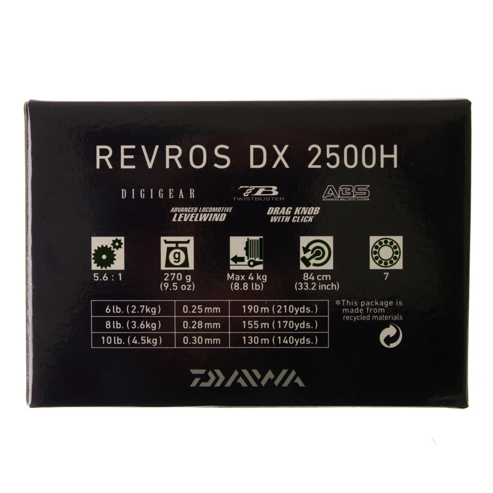 Daiwa Revros DX 2500 Spinning Reel 4 Daiwa Revros DX 2500 Spinning Reel - Image 2