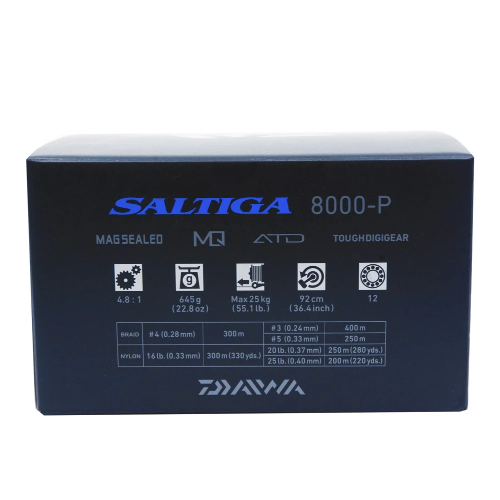 Daiwa 20 Saltiga (G) 8000-P Spinning Reel 4 Daiwa 20 Saltiga (G) 8000-P Spinning Reel - Image 2