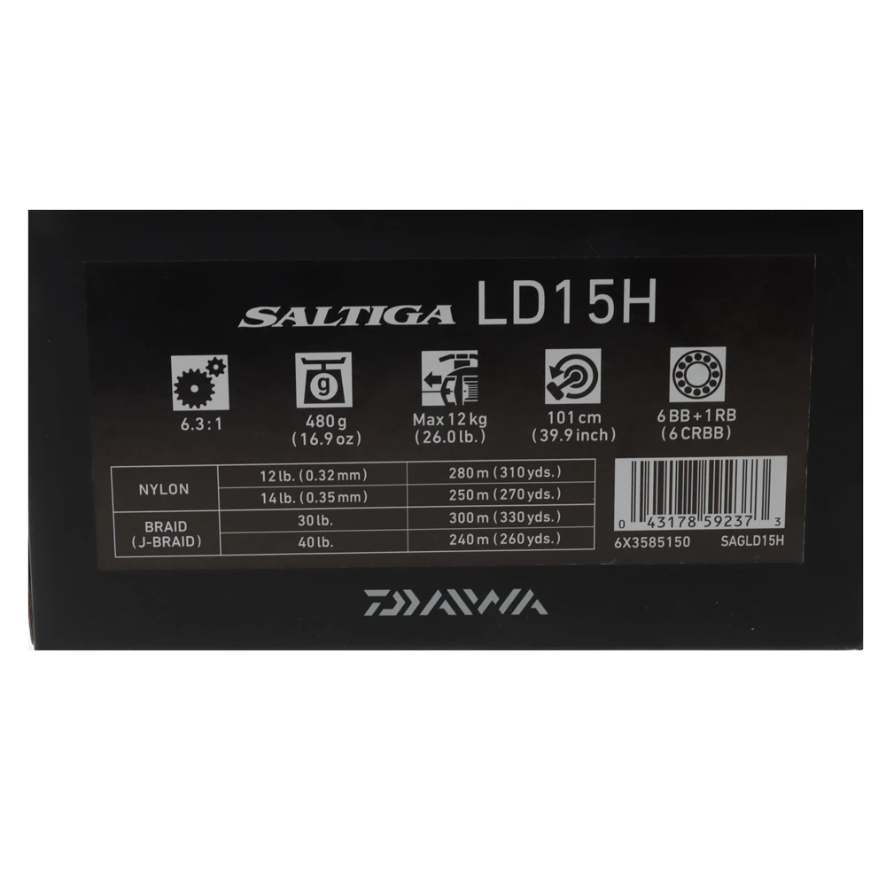 Daiwa Saltiga 15H Lever Drag Jigging Reel 4 Daiwa Saltiga 15H Lever Drag Jigging Reel - Image 2