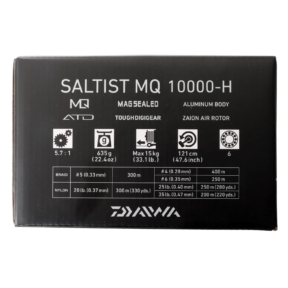 Daiwa Saltist MQ 10000-H Offshore Spinning Reel 4 Daiwa Saltist MQ 10000-H Offshore Spinning Reel - Image 2