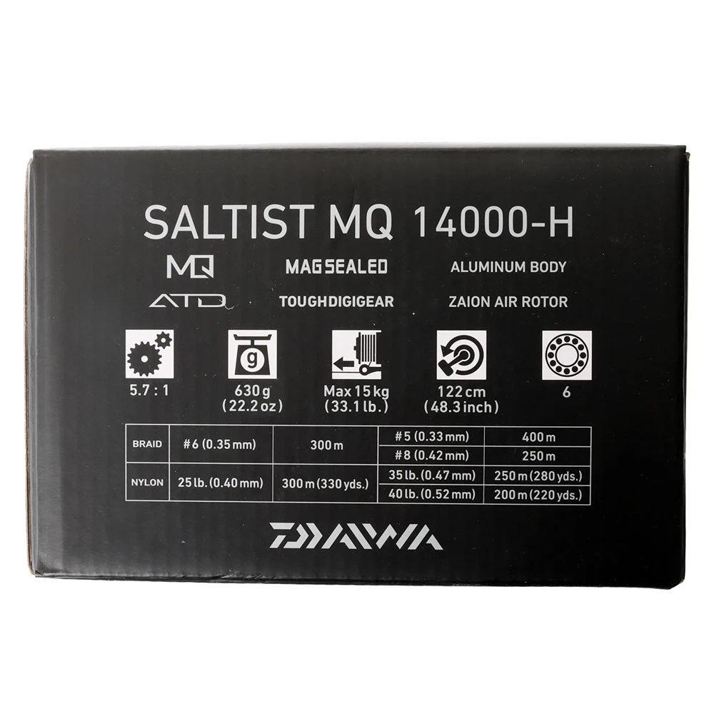 Daiwa Saltist MQ 14000-H Offshore Spinning Reel 4 Daiwa Saltist MQ 14000-H Offshore Spinning Reel - Image 2