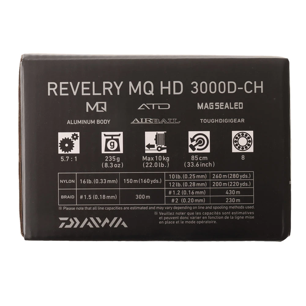Daiwa Revelry MQ HD 3000D-C Light Spinning Reel 4 Daiwa Revelry MQ HD 3000D-C Light Spinning Reel - Image 2