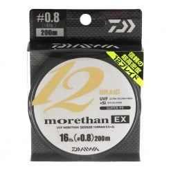 Daiwa Morethan Sensor 12 EX+Si Braid Chartreuse 16lb 200m