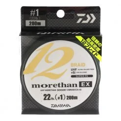 Daiwa Morethan Sensor 12 EX+Si Braid Chartreuse 22lb 200m