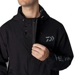 Daiwa D-Vec Mens Windbreaker Black -Deals Catch And Reel Store 178980 5 n y