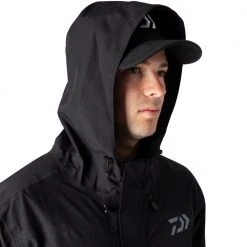 Daiwa D-Vec Mens Windbreaker Black -Deals Catch And Reel Store 178980 7 n y