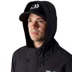 Daiwa D-Vec Mens Windbreaker Black -Deals Catch And Reel Store 178980 8 n y