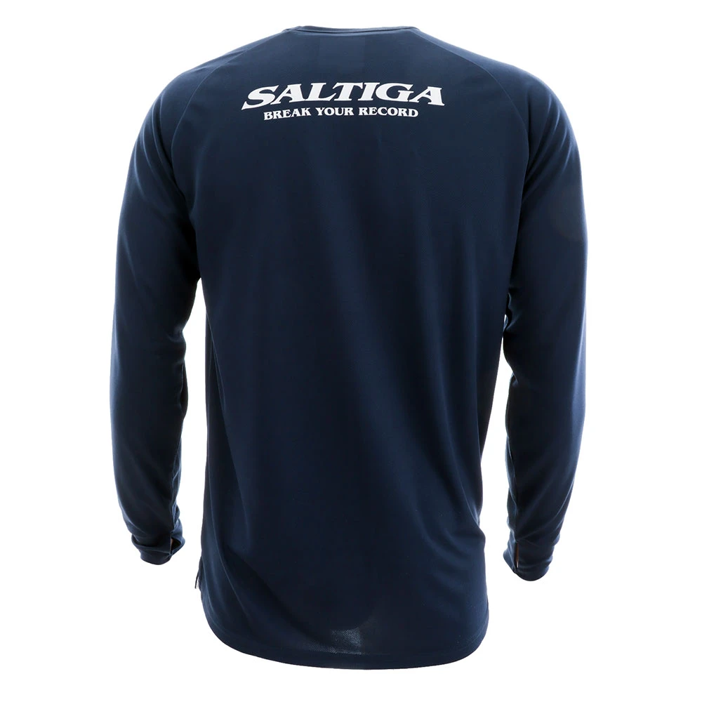 Daiwa Saltiga UPF Mens Long Sleeve Fishing Shirt Navy 4 Daiwa Saltiga UPF Mens Long Sleeve Fishing Shirt Navy - Image 2