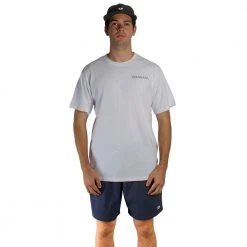 Daiwa Logo Mens T-Shirt White -Deals Catch And Reel Store 179050 6 n y