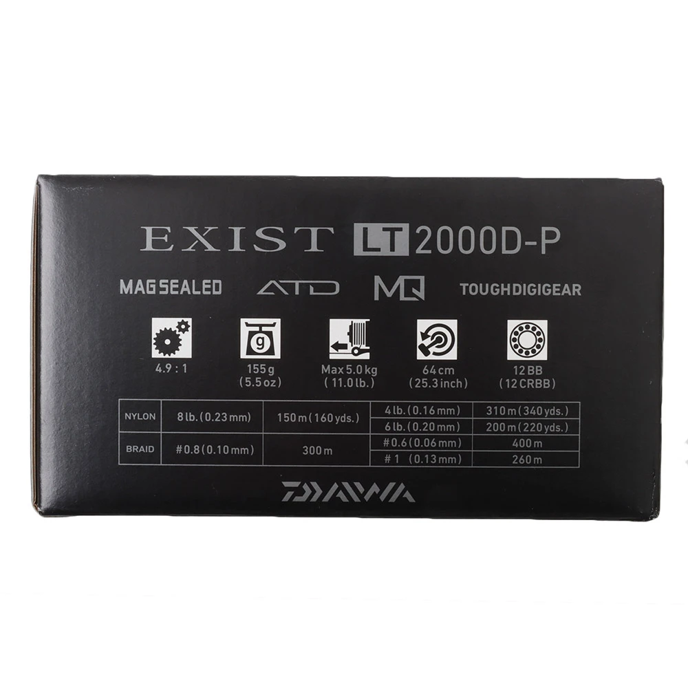 Daiwa 18 Exist LT 2000 Spinning Softbait Reel 4 Daiwa 18 Exist LT 2000 Spinning Softbait Reel - Image 2