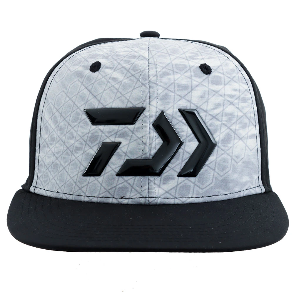 Daiwa Ripple Flat Bill Cap Grey 3 Daiwa Ripple Flat Bill Cap Grey