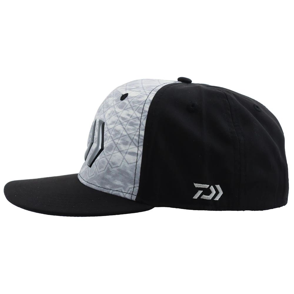 Daiwa Ripple Flat Bill Cap Grey 4 Daiwa Ripple Flat Bill Cap Grey - Image 2