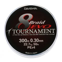 Daiwa Tournament EVO 8 Braid 300m Multi-Colour 50lb -Deals Catch And Reel Store 78533 4 n