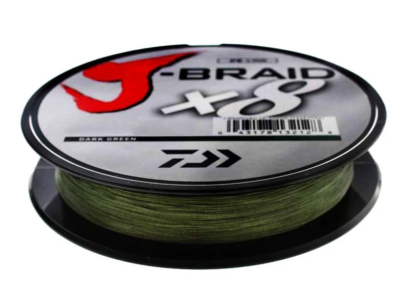 Daiwa X8 J-Braid Dark Green 300m 8lb 3 Daiwa X8 J-Braid Dark Green 300m 8lb