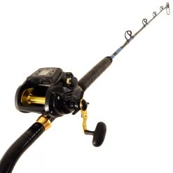 Daiwa Tanacom 1000 U Power Assist And GW56HFD Grandwave Electric Game Combo 5ft 6in 60-150lb 2pc