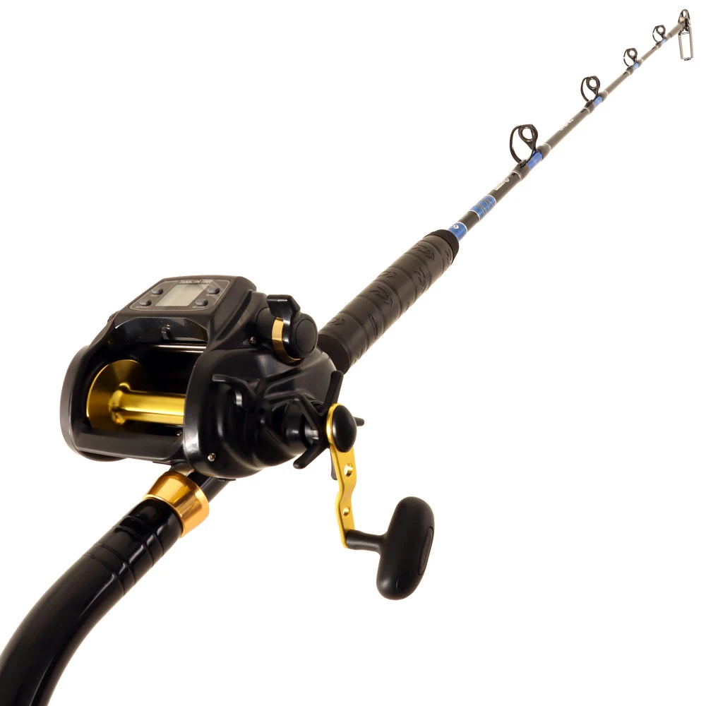 Daiwa Tanacom 1000 U Power Assist And GW56HFD Grandwave Electric Game Combo 5ft 6in 60-150lb 2pc 3 Daiwa Tanacom 1000 U Power Assist And GW56HFD Grandwave Electric Game Combo 5ft 6in 60-150lb 2pc