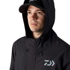 Daiwa D-Vec Mens Windbreaker Black -Deals Catch And Reel Store dafacn076bk 7