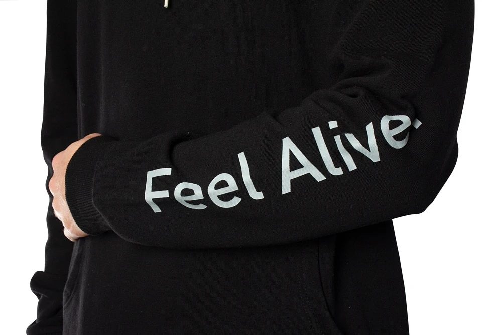 Daiwa D-Vec Mens Hoodie Black 6 Daiwa D-Vec Mens Hoodie Black - Image 5