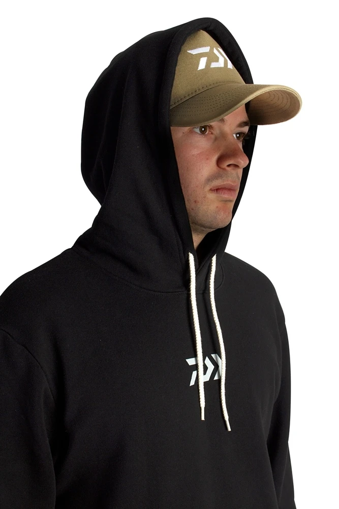 Daiwa D-Vec Mens Hoodie Black 8 Daiwa D-Vec Mens Hoodie Black - Image 7