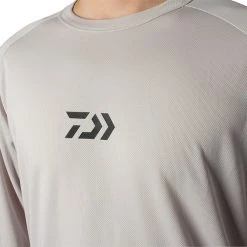 Daiwa D-Vec UPF Mens Long Sleeve Fishing Shirt Grey -Deals Catch And Reel Store dafacn079gy 4