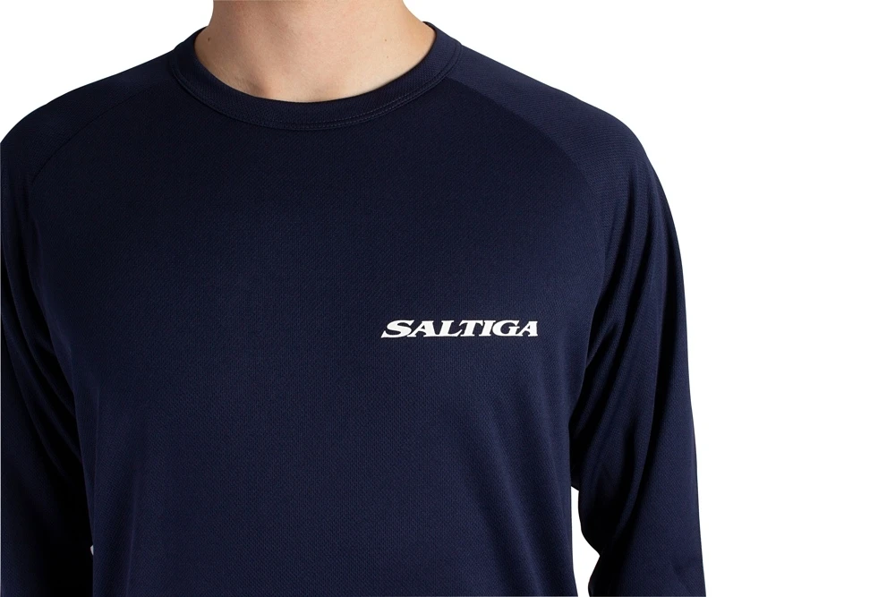 Daiwa Saltiga UPF Mens Long Sleeve Fishing Shirt Navy 7 Daiwa Saltiga UPF Mens Long Sleeve Fishing Shirt Navy - Image 5