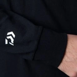 Daiwa Feel Alive Kingfish Mens Long Sleeve Shirt Black -Deals Catch And Reel Store dafacn081bk 6