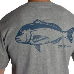 Daiwa Feel Alive Snapper Mens T-Shirt Grey Marle 9 Daiwa Feel Alive Snapper Mens T-Shirt Grey Marle -Deals Catch And Reel Store dafacn084gm 4