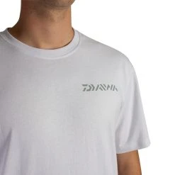 Daiwa Logo Mens T-Shirt White -Deals Catch And Reel Store dafacn086wh 4