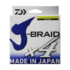 Daiwa X4 J-Braid Yellow 135m