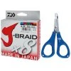 Daiwa X8 J-Braid With Scissors Multi-Colour 150m 20lb -Deals Catch And Reel Store j braid x8 scissors chart 1